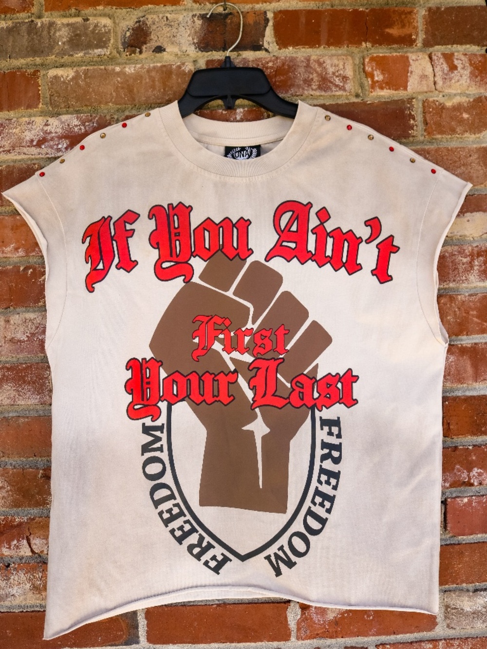 “Freedom” Sleeveless Tee